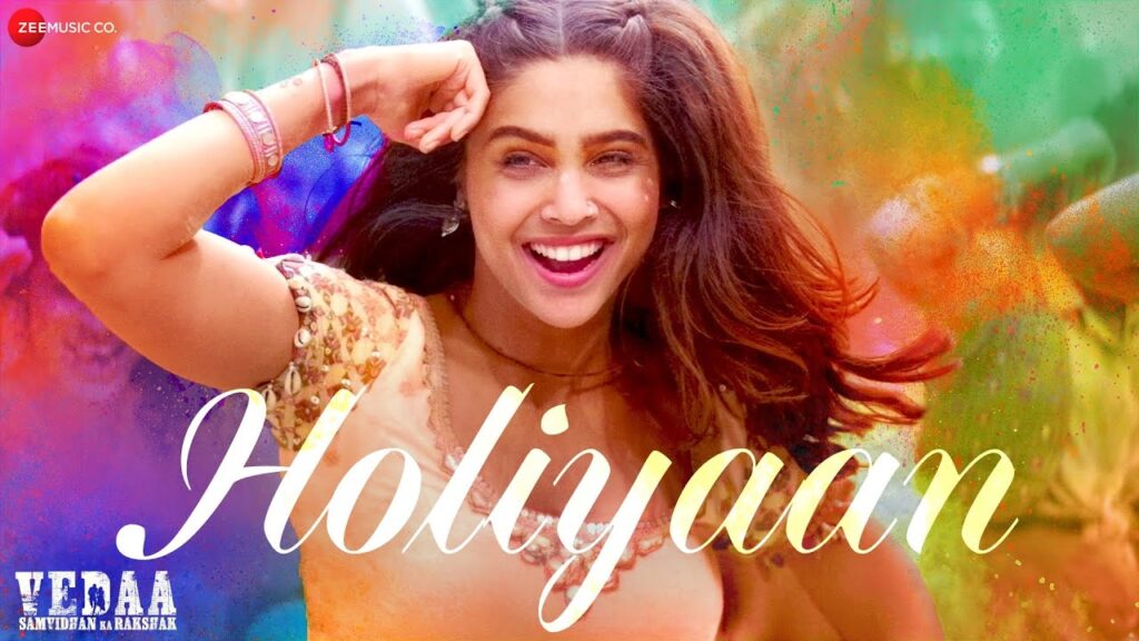 Holiyaan | Vedaa | Sharvari | Nikhita Gandhi, Asha Sapera, MC Square, Yüva, Arushi Kaushal | Lyrical