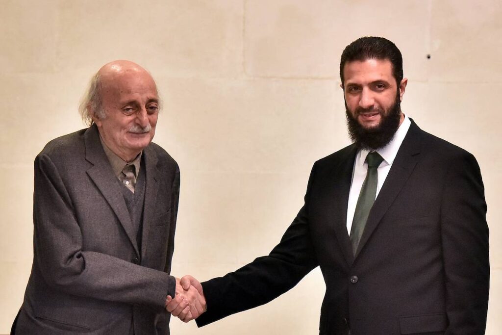 رئیس جمهور سوریه در میان تنش ها ، رهبر دروز لبنان در دمشق ملاقات می کند – Mitner Monitor