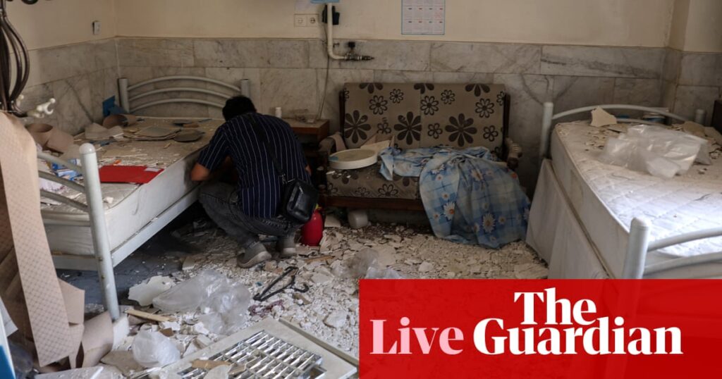 رژیم می گوید: حداقل 1،060 ایرانی در طول جنگ 12 روزه با اسرائیل کشته شدند ، رژیم می گوید-بحران خاورمیانه زنده | اخبار جهانی