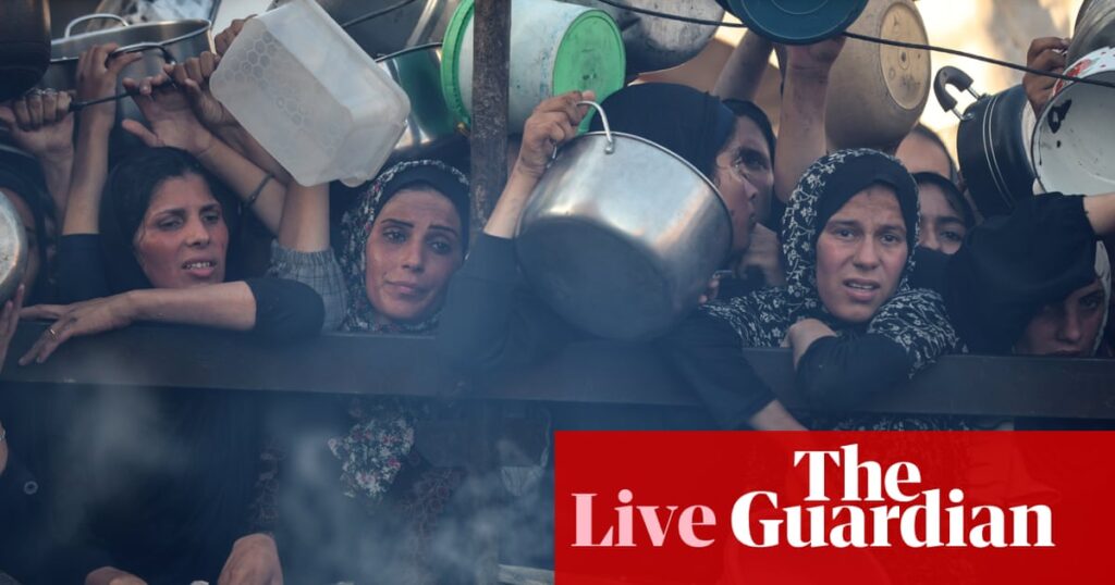 حداقل 93 گزارش شده در صف کشته شدن غذا در غزه گزارش شده است زیرا اسرائیل دستورات تخلیه تازه را صادر می کند – بحران خاورمیانه زنده | اسرائیل