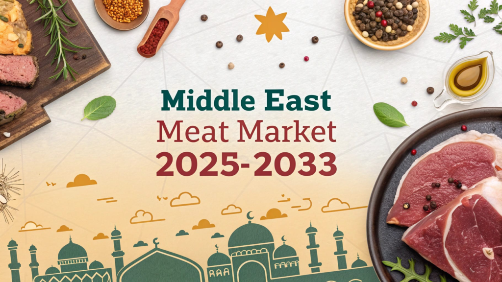 اندازه بازار گوشت خاورمیانه برای پیشی از 152 میلیارد دلار تا سال 2033 ، با CAGR 4.7 ٪