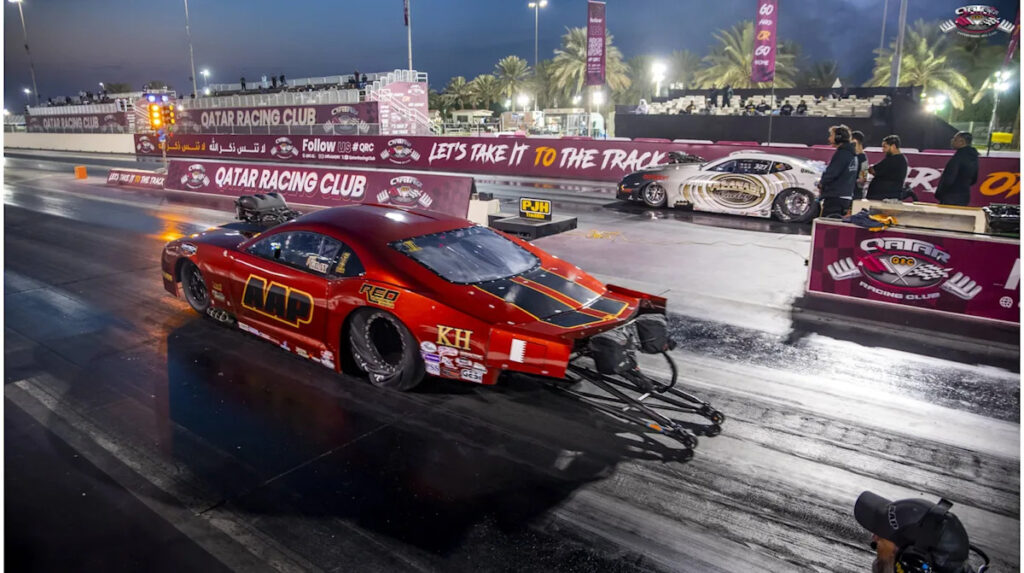 جنگ خاورمیانه به صحنه مسابقه درگ محلی می رسد