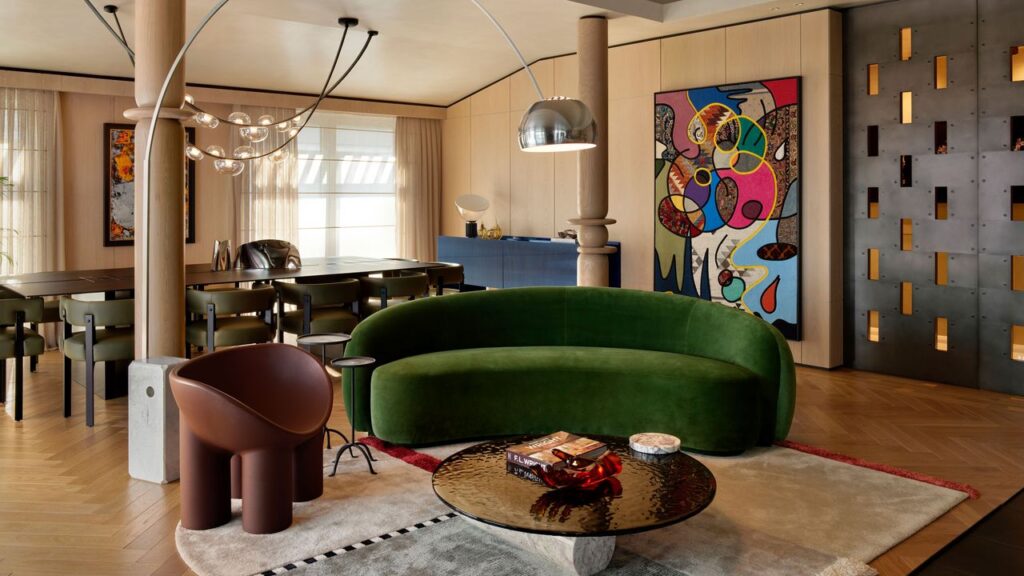 این آپارتمان استانبول یک بازی طراحی بسیار هوشمندانه انجام می دهد