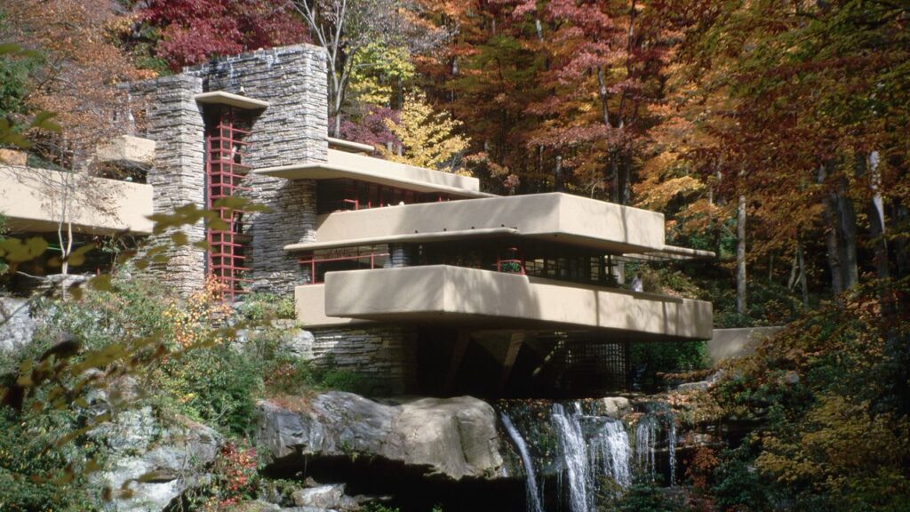 Fallingwater یک بازسازی 3 ساله، 7 میلیون دلاری را تکمیل می کند