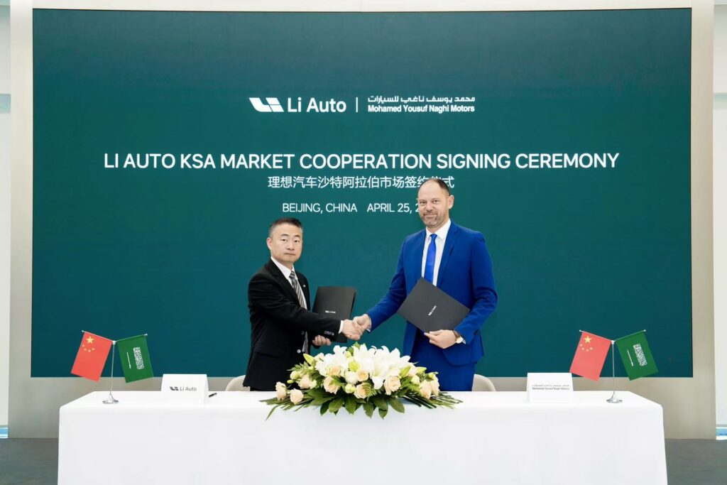 Li Auto در دومین موج توسعه بزرگ وارد خاورمیانه و آسیا اقیانوسیه می شود