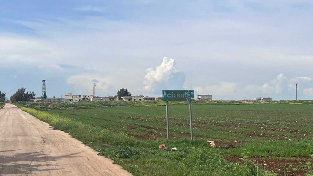 روستای ویرانه کردی Cilbire در منطقه عفرین