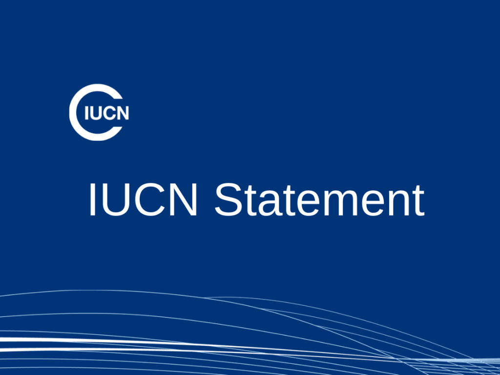 بیانیه IUCN در مورد طبیعت و درگیری در خاورمیانه – بیانیه IUCN
